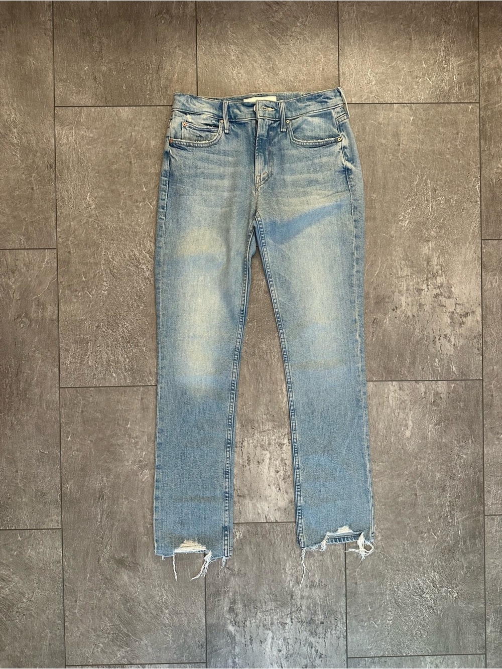 Mother Superior Denim The Flirt Fray I Confess Jeans Size 25 EUC - Picture 2 of 8